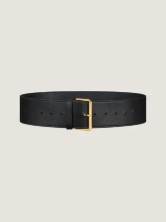 Voyou brede riem van glanzend leer