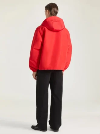 Windjack van polyfaille met ‘Givenchy Paris’-borduursel