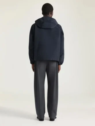 Windjack van polyfaille met ‘Givenchy Paris’-borduursel