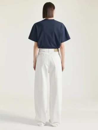witte cocoon-jeans