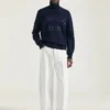Coltrui van katoen met Givenchy Paris-borduursel